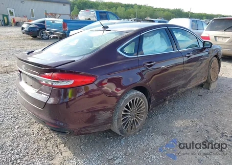2017 Ford Fusion Titanium z USA, uszkodzony, nr VIN 3FA6P0D90HR231500